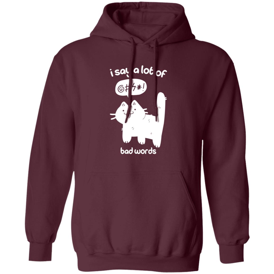 Cat I Say A Lot Of Bad Words Shirt Crowlines Merch Bad Words Shirt - Teechipus