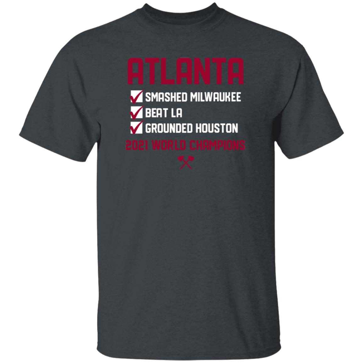 2021 World Champions Checklist Shirt Choplanta Store - Teechipus