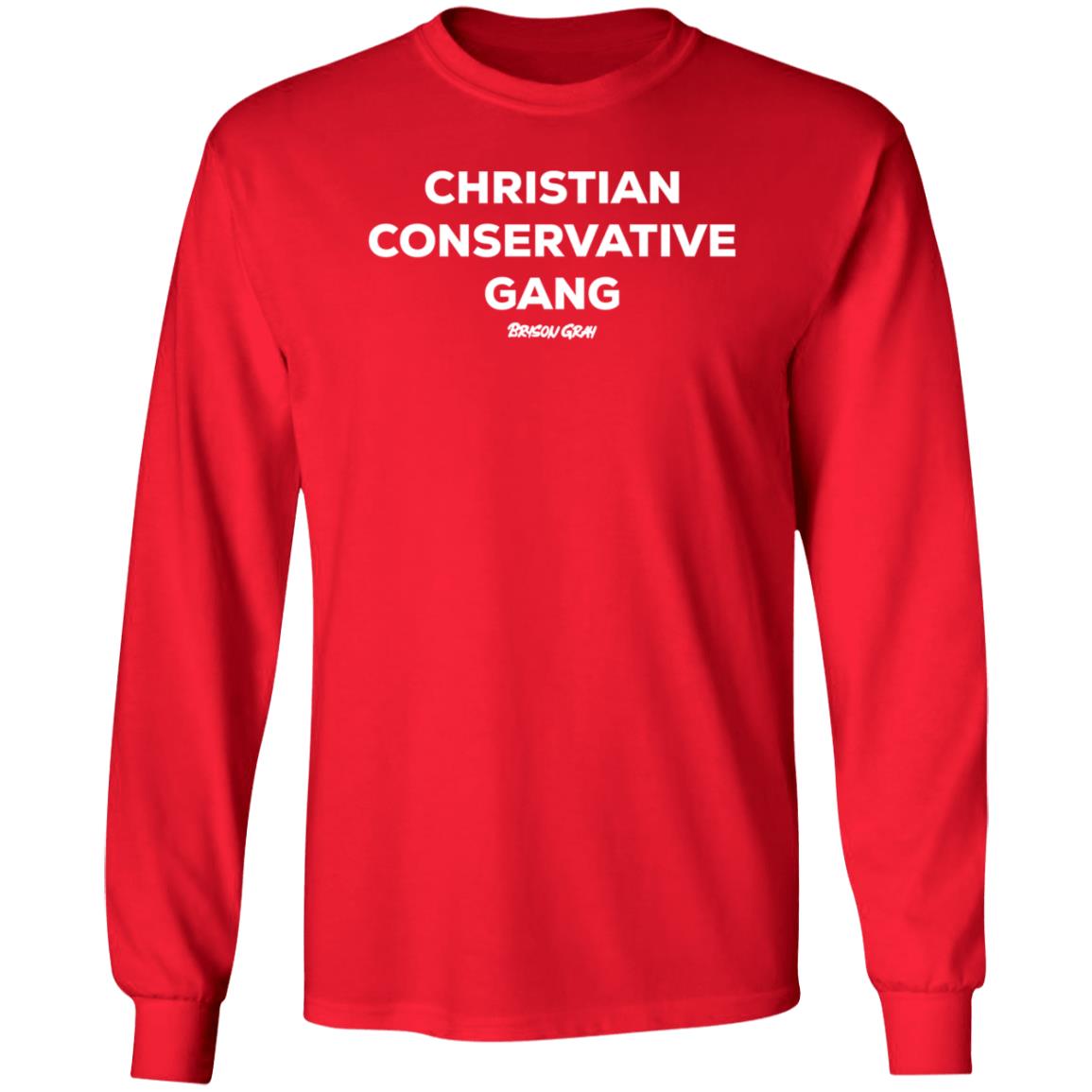 Ccg Bryson Christian Conservative Gang Shirt Bryson Gray Official Store - Teechipus