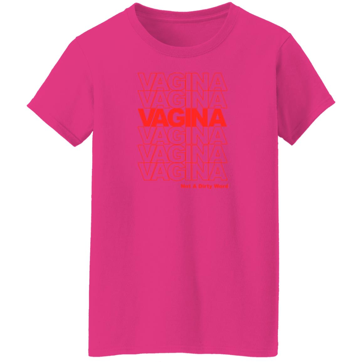 Vagina Not A Dirty Word Shirt Jen Winston - Teechipus