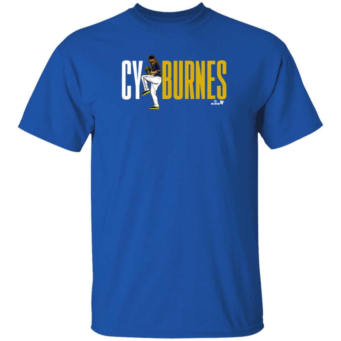 Breakingt Merch Cy Burnes Shirt Brew Crew Ball - Teechipus