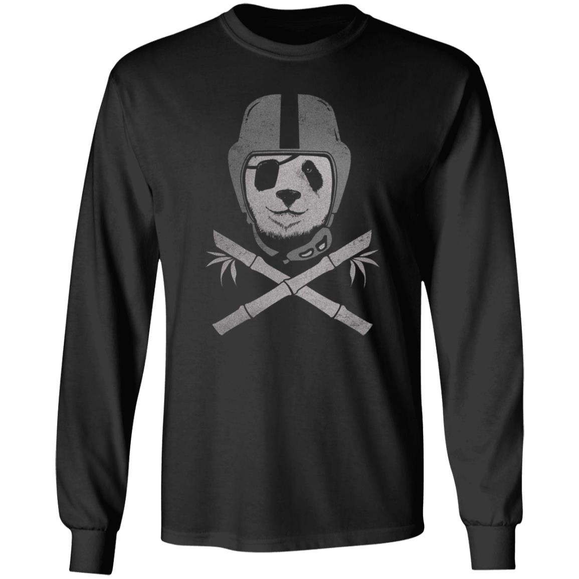Panda Raiders Shirt Robin Lehner Panda Las Vegas Raiders Shirt - Teechipus