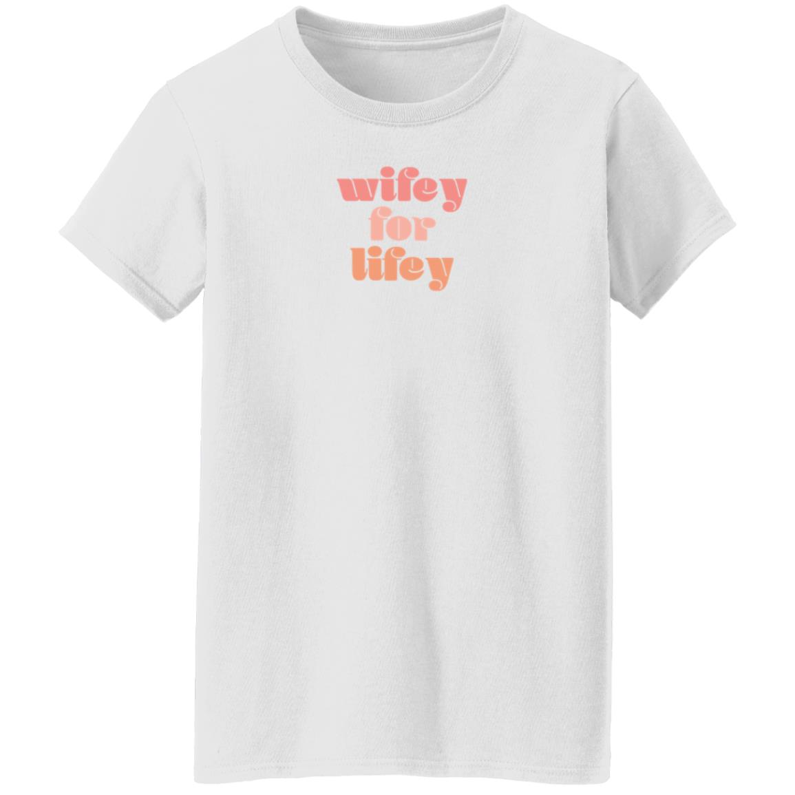 Wifey For Lifey Tee Shirt Paris Hilton Merch - Teechipus