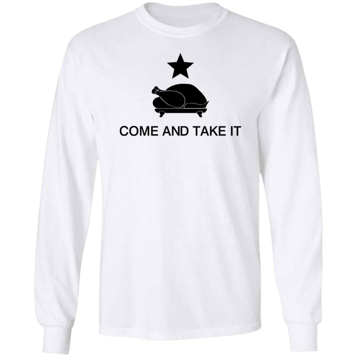 Katie Pavlich Chicken Come And Take It Shirt - Teechipus