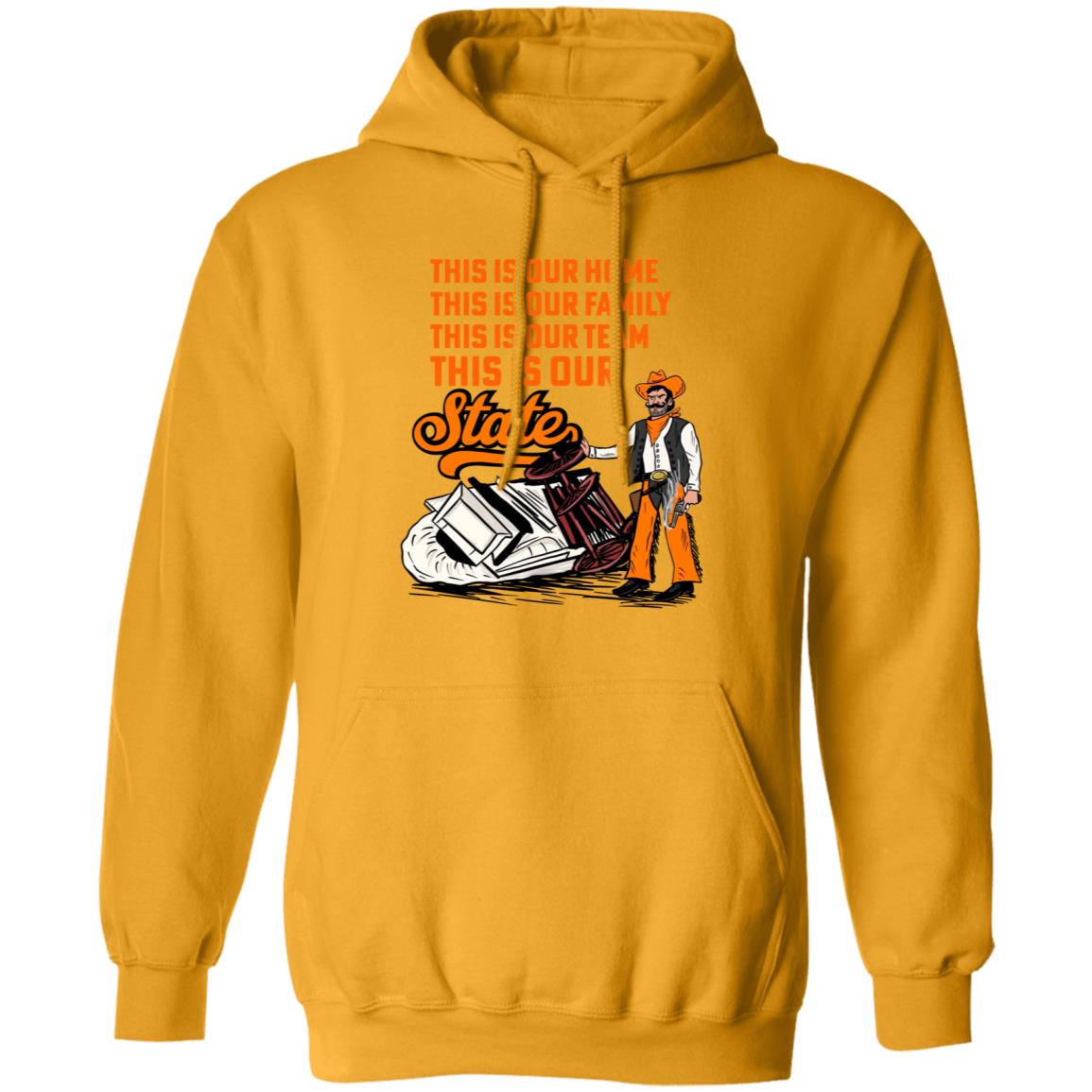 This Is Our State Ok Hoodie Barstool Sports Merch This Is Our Home This Is Our Family This Is Our Team This Is Our State Hoodie - Teechipus