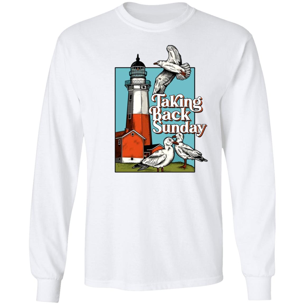 Taking Back Sunday Merch Taking Back Sunday Lighthouse Shirt MikaelArt Jane - Teechipus