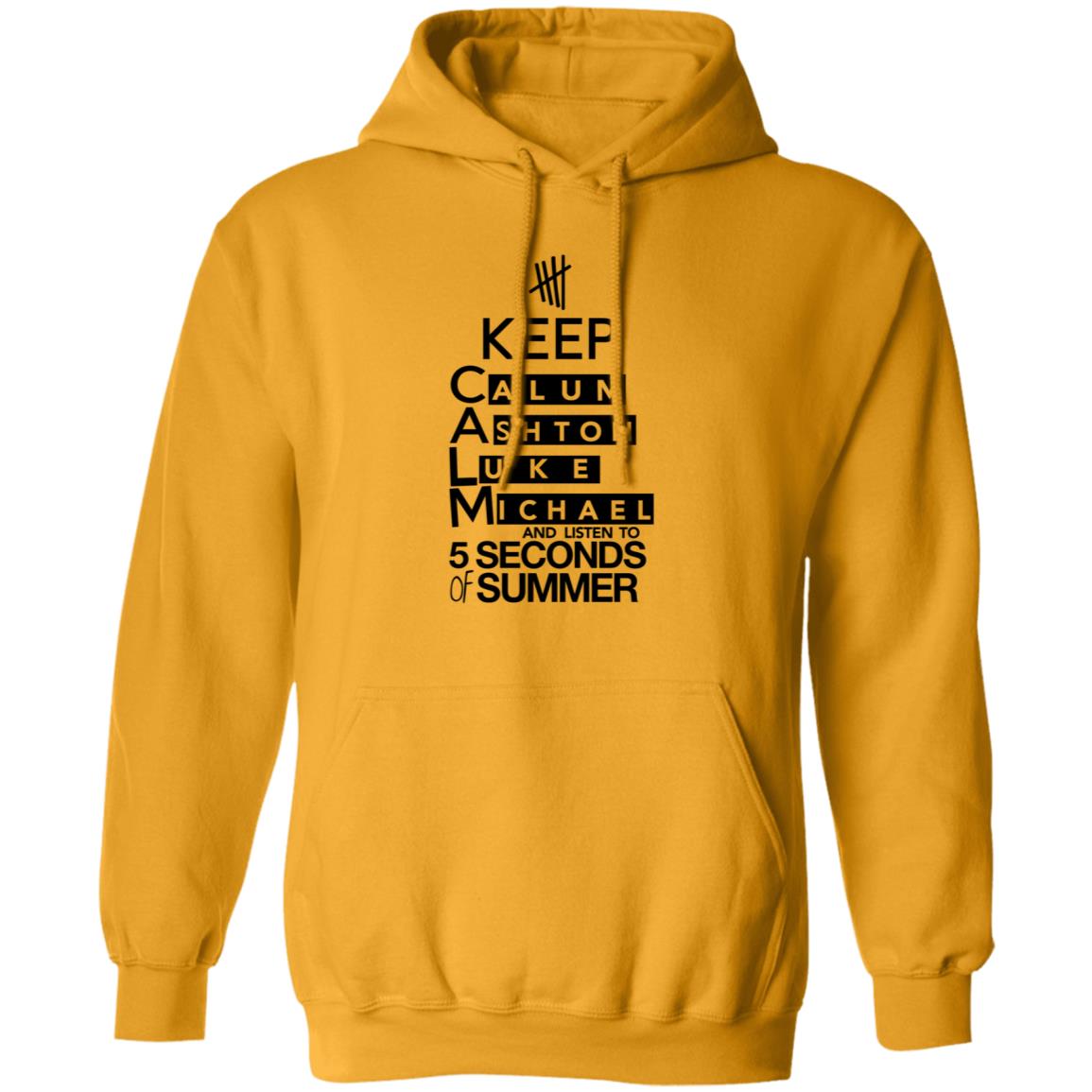 Keep Calum Ashton Luke Michael And Listen To 5 Seconds Of Summer Shirt 5 Sos Merch - Teechipus