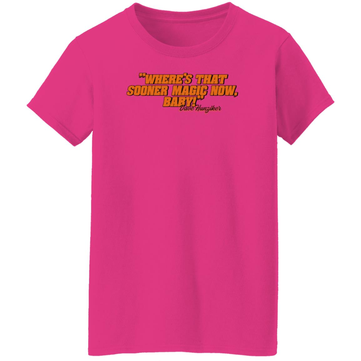 Pistol Rick Mgmt Where's That Sooner Magic Now Baby Sweatshirt Dave Hunziker - Teechipus