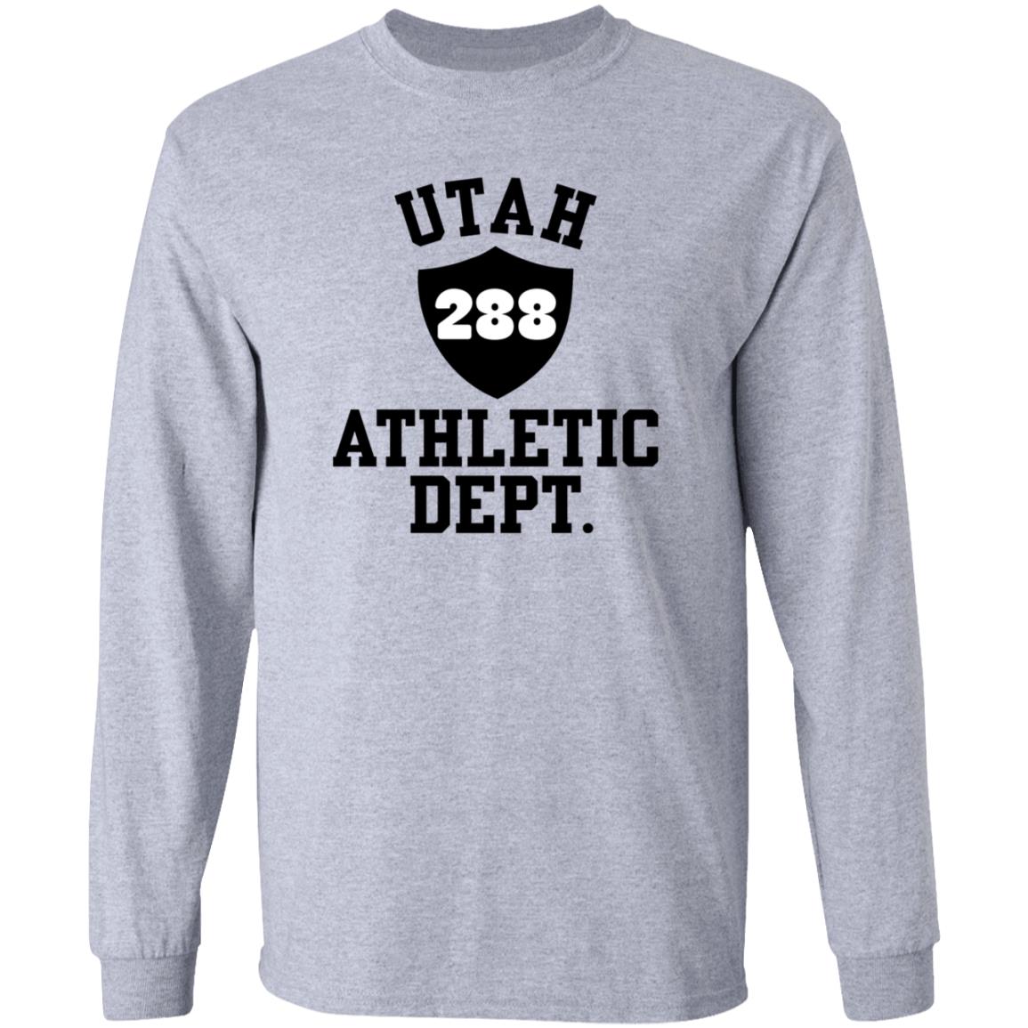 Utah Athletic Dept Shirt Hoodie Sweatshirt - Teechipus