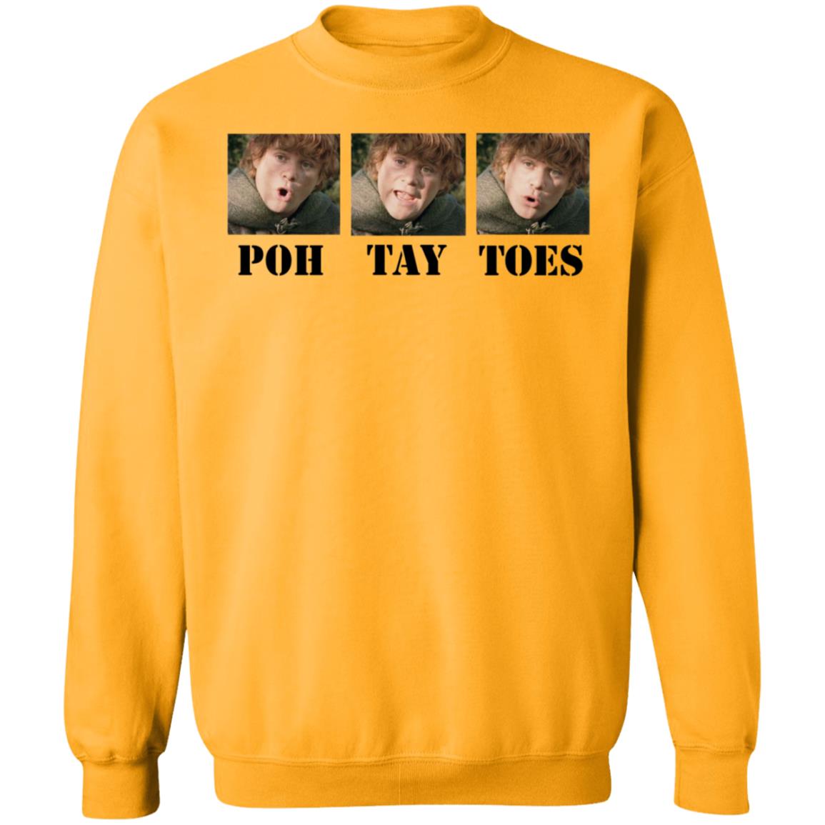 Lord Of The Rings Potatoes Samwise Gamgee Lotr Frodo Shirt Poh Tay Toes Shirt Kate Herron - Teechipus