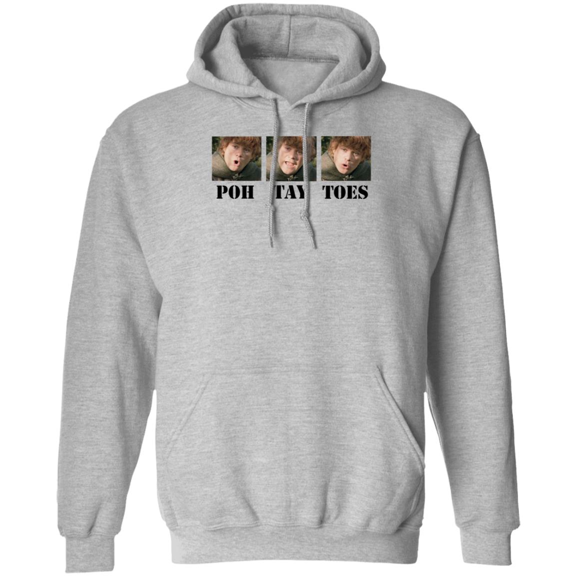 Lord Of The Rings Potatoes Samwise Gamgee Lotr Frodo Shirt Poh Tay Toes Shirt Kate Herron - Teechipus