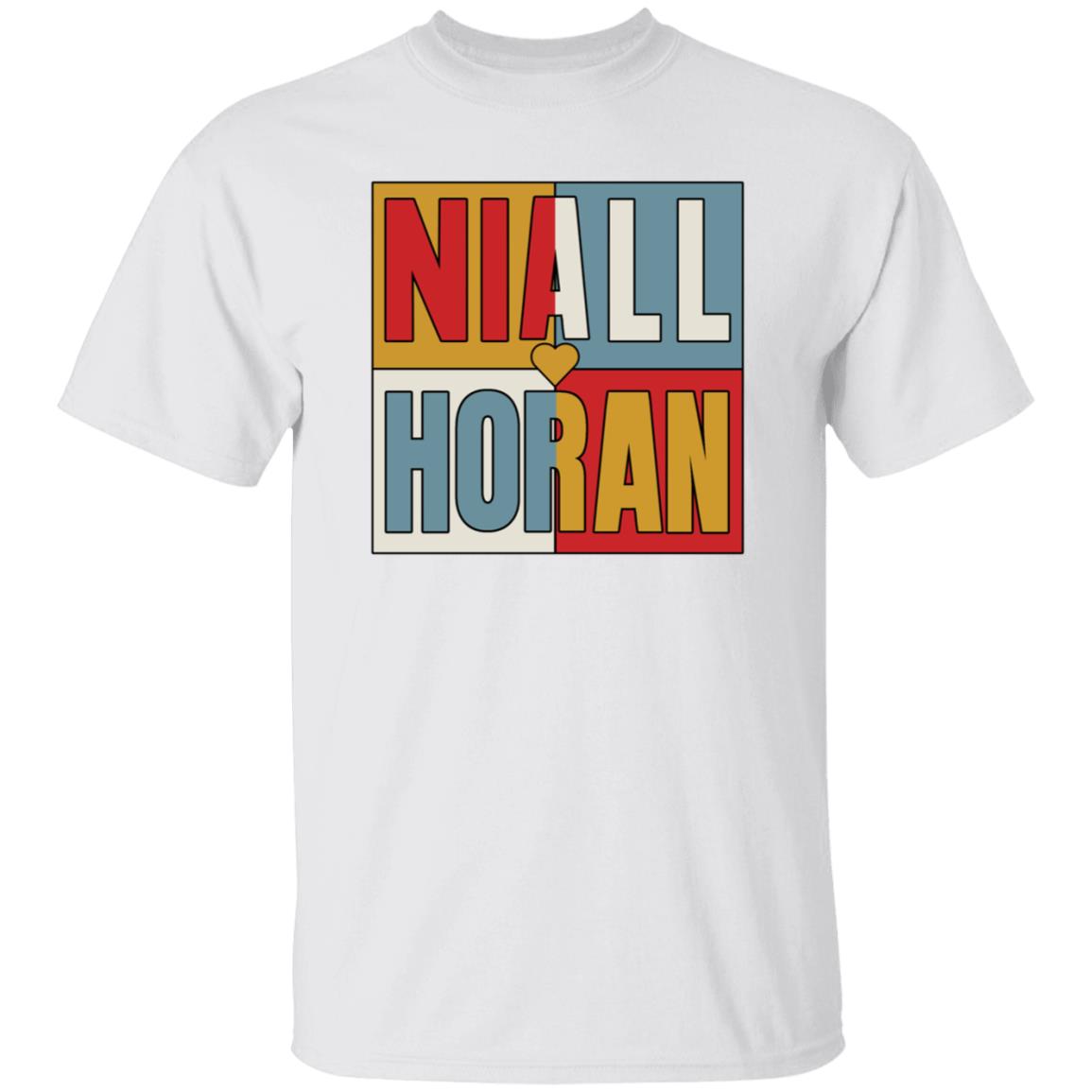 Niall Horan Color Block Crew Sweatshirt Niall Horan Merch - Teechipus