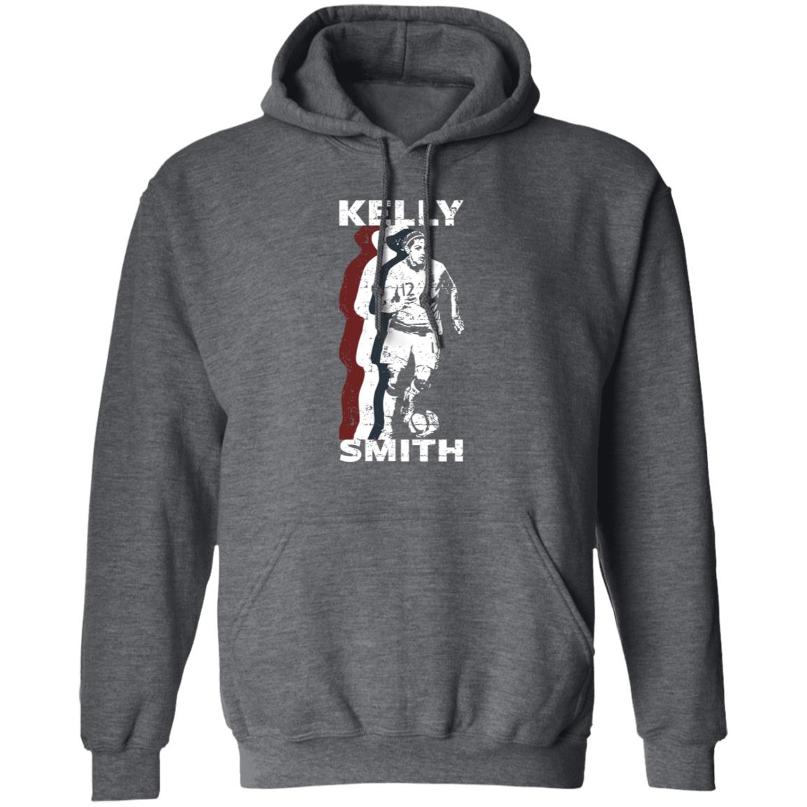 Kelly Smith In Action Hoodie Ian Wright - Teechipus
