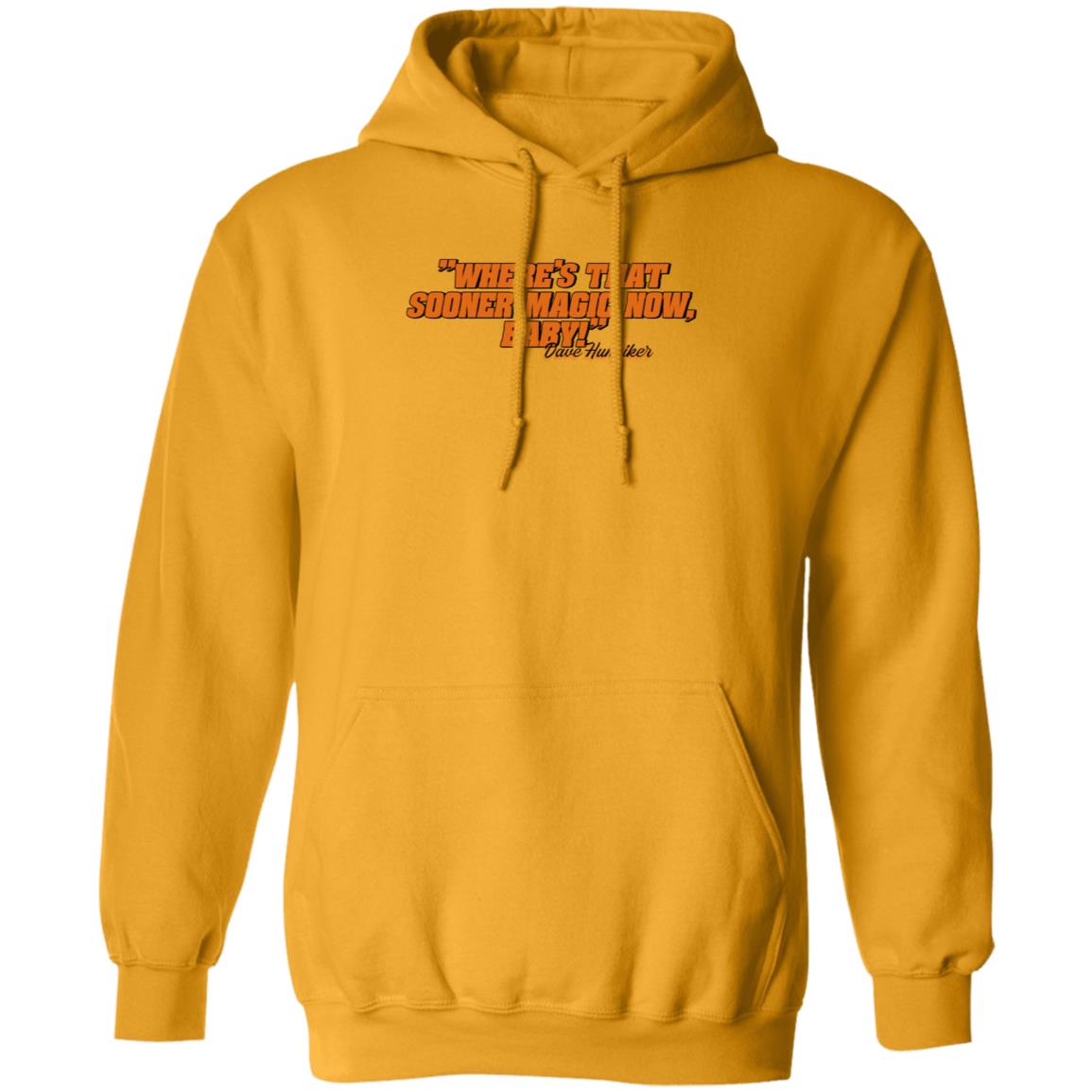 Pistol Rick Mgmt Where's That Sooner Magic Now Baby Sweatshirt Dave Hunziker - Teechipus