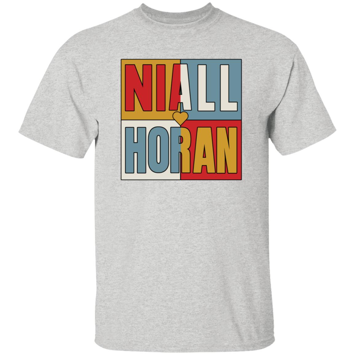 Niall Horan Color Block Crew Sweatshirt Niall Horan Merch - Teechipus