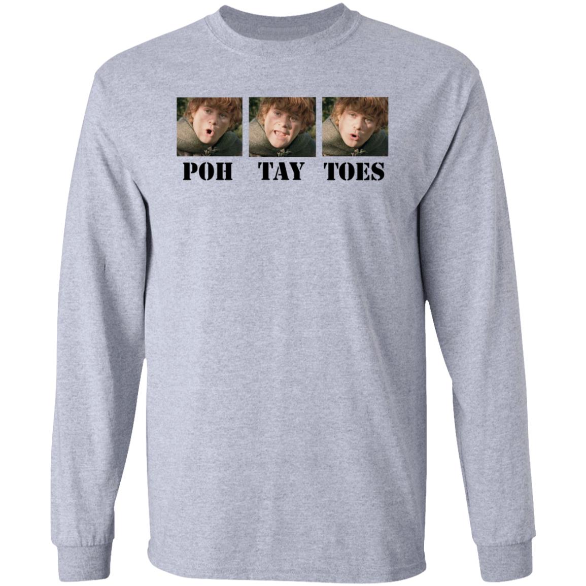 Lord Of The Rings Potatoes Samwise Gamgee Lotr Frodo Shirt Poh Tay Toes Shirt Kate Herron - Teechipus