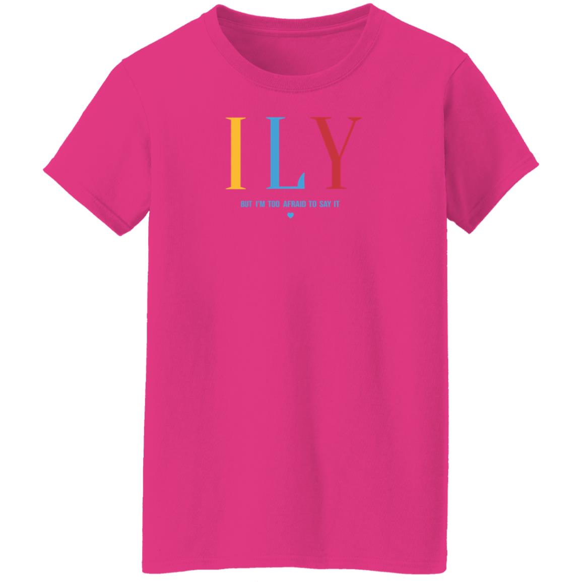 Ily But I'm Too Afraid To Say It Sweatshirt Imwoahalex I Love You But I'm Too Afraid To Say It Shirt - Teechipus