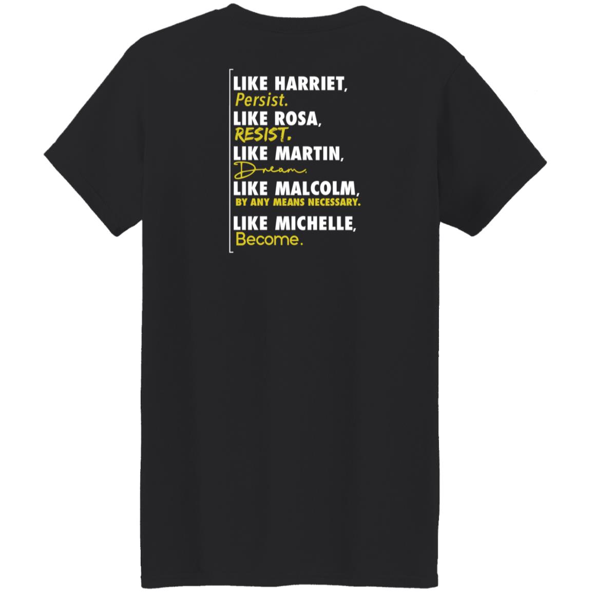 Qasim Rashid Legends Hoodie Equal Entrance Merch Legends Like Harriet Like Rose Like Martin Like Malcolm Like Michelle Hoodie - Teechipus