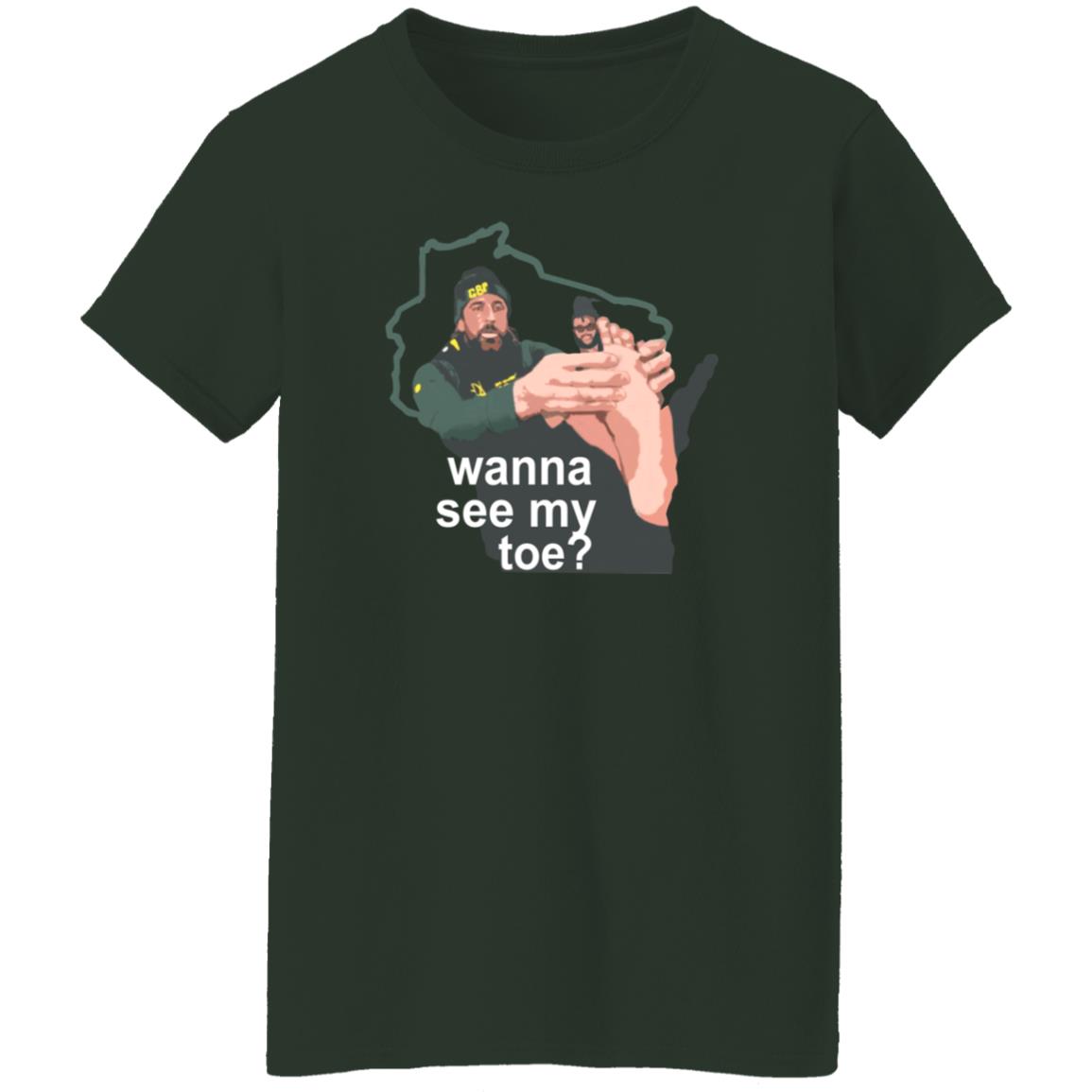 Packers Pro Store Wanna See My Toe Billy Turner Shirt Hoodie Sweatshirt - Teechipus