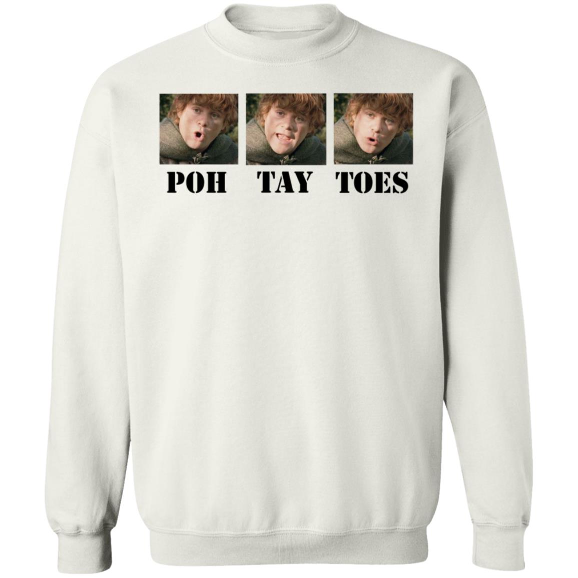 Lord Of The Rings Potatoes Samwise Gamgee Lotr Frodo Shirt Poh Tay Toes Shirt Kate Herron - Teechipus