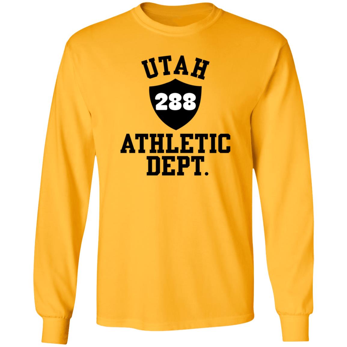 Utah Athletic Dept Shirt Hoodie Sweatshirt - Teechipus