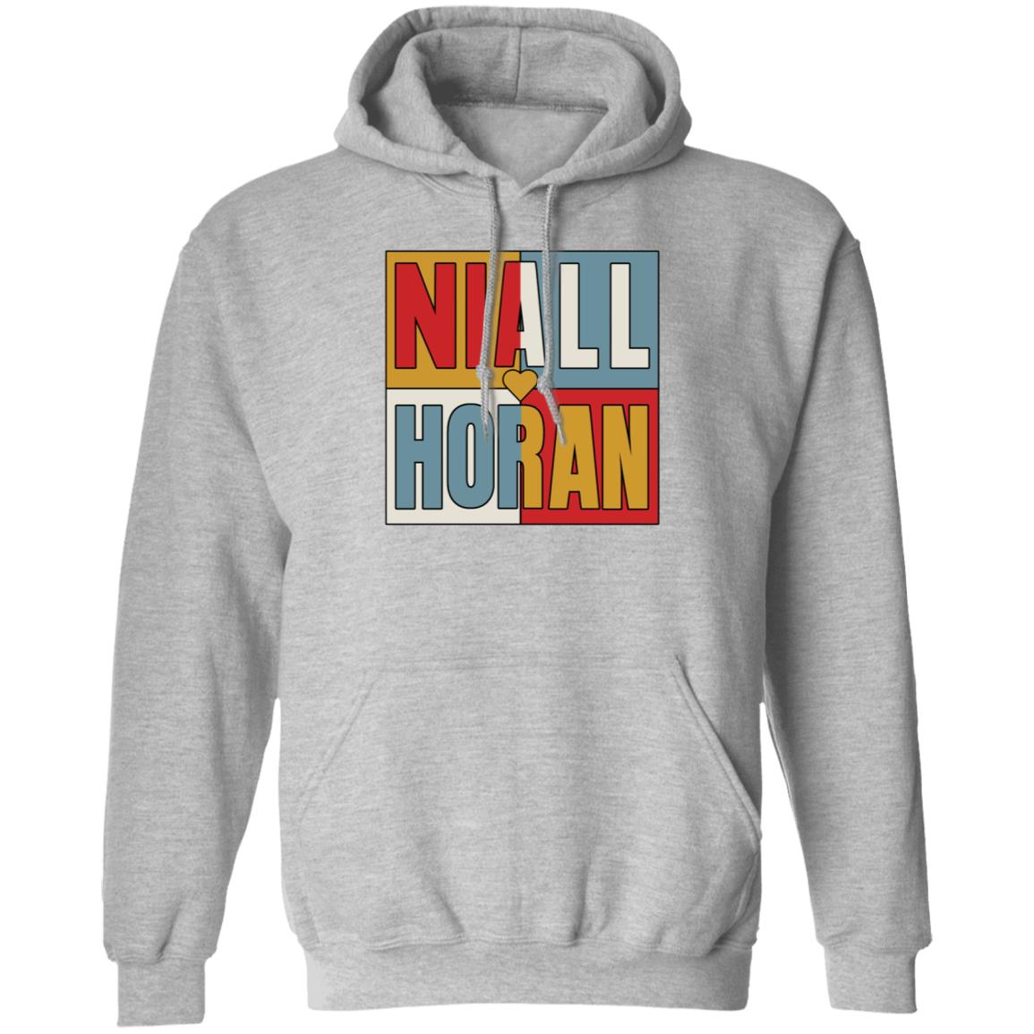 Niall Horan Color Block Crew Sweatshirt Niall Horan Merch - Teechipus