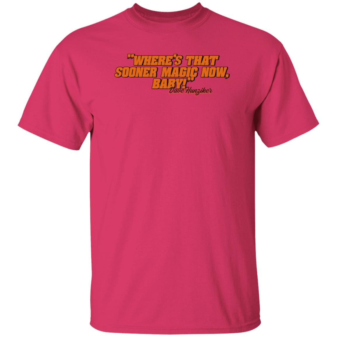 Pistol Rick Mgmt Where's That Sooner Magic Now Baby Sweatshirt Dave Hunziker - Teechipus