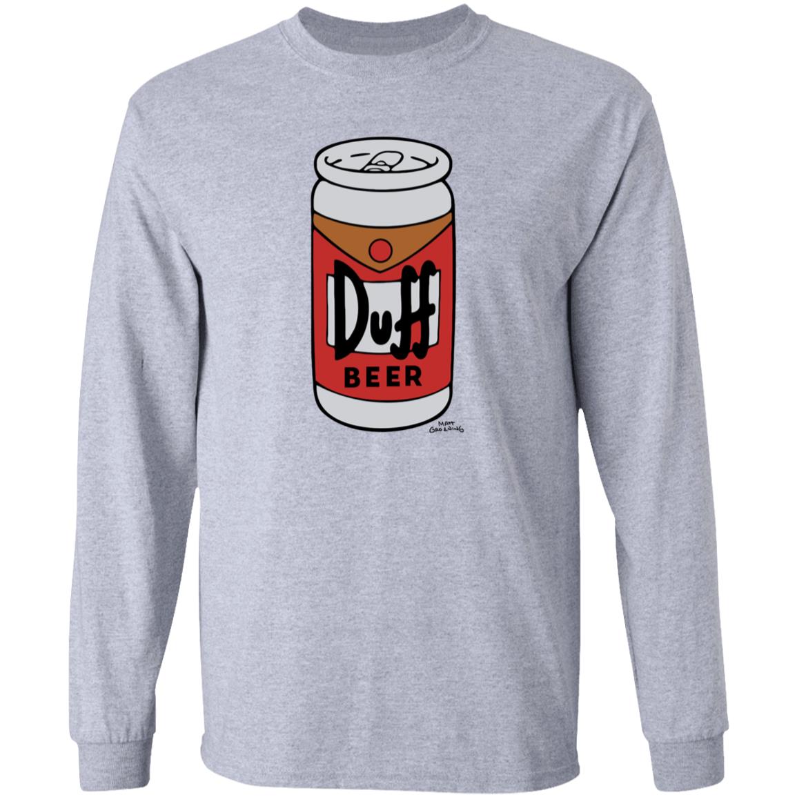 Simpsons Duff Beer Universal Studios Parks Hoodie Sweatshirt - Teechipus