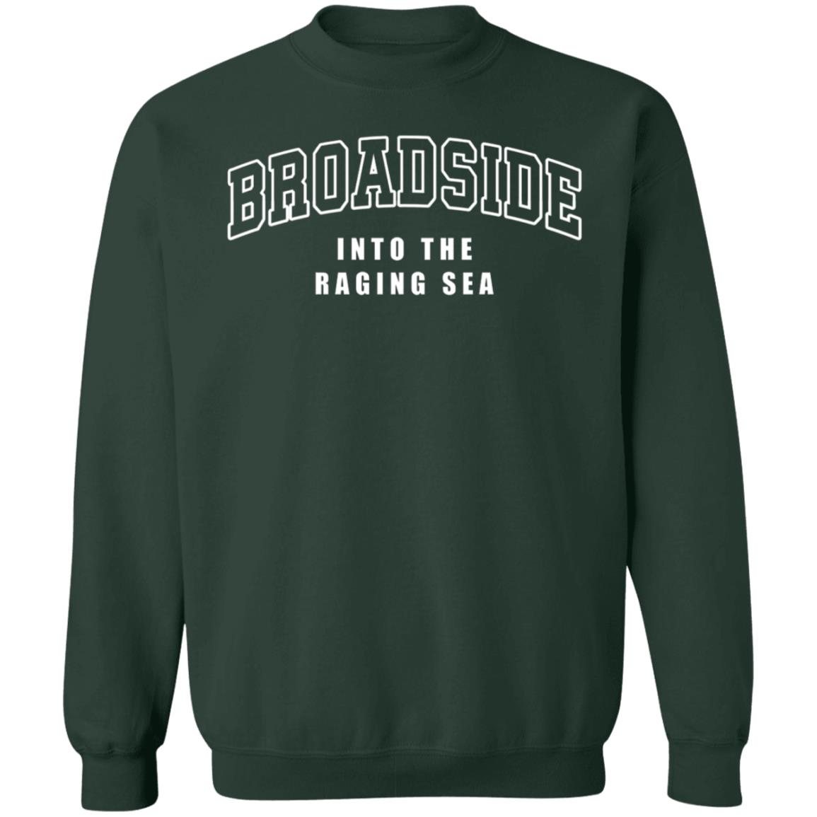 Broadside Into The Raging Sea Hoodie Oliver Baxxter - Teechipus