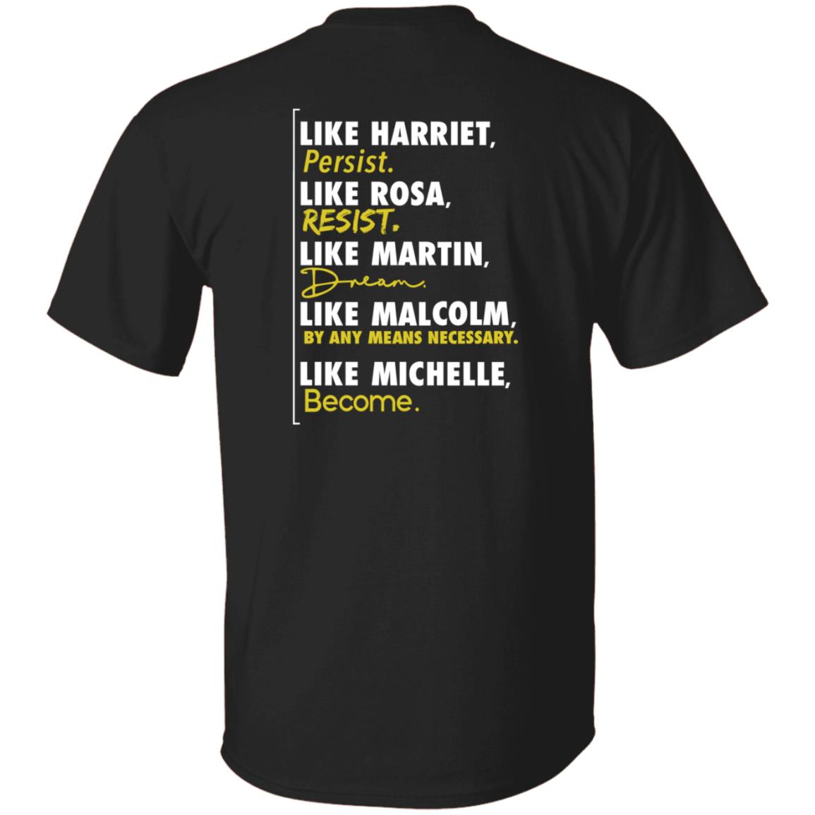 Qasim Rashid Legends Hoodie Equal Entrance Merch Legends Like Harriet Like Rose Like Martin Like Malcolm Like Michelle Hoodie - Teechipus