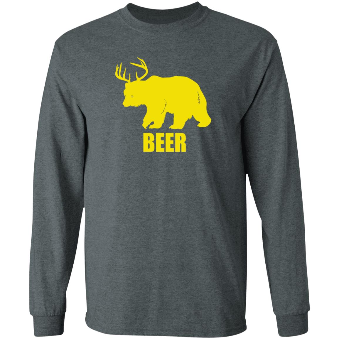 Bewild Store Bear Deer Beer Shirt - Teechipus