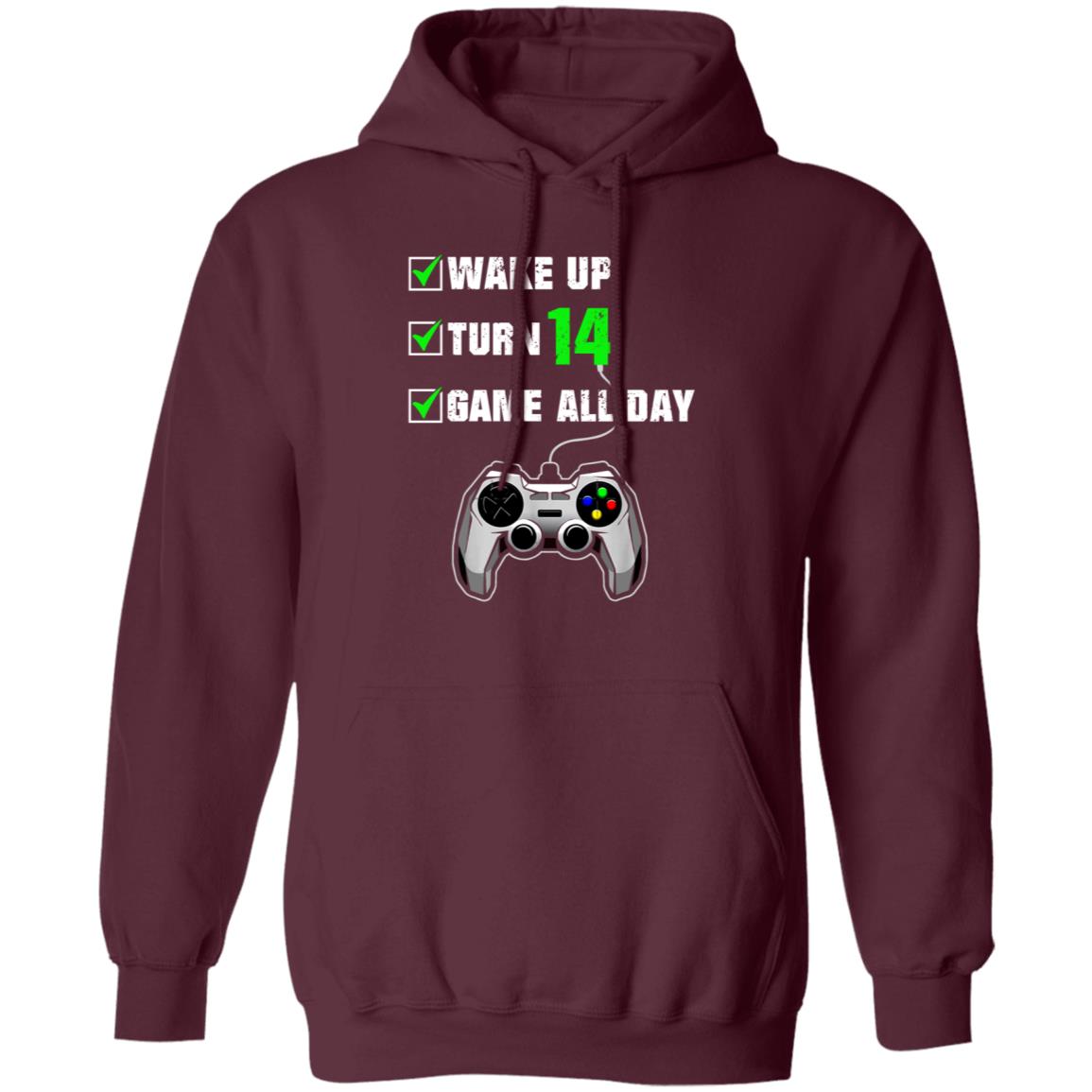 Stopskeletons Wake Up Turn 14 Game All Day Shirt - Teechipus