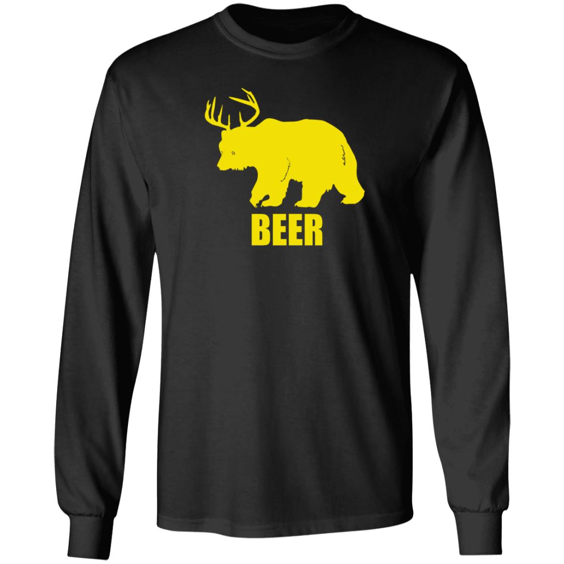 Bewild Store Bear Deer Beer Shirt - Teechipus