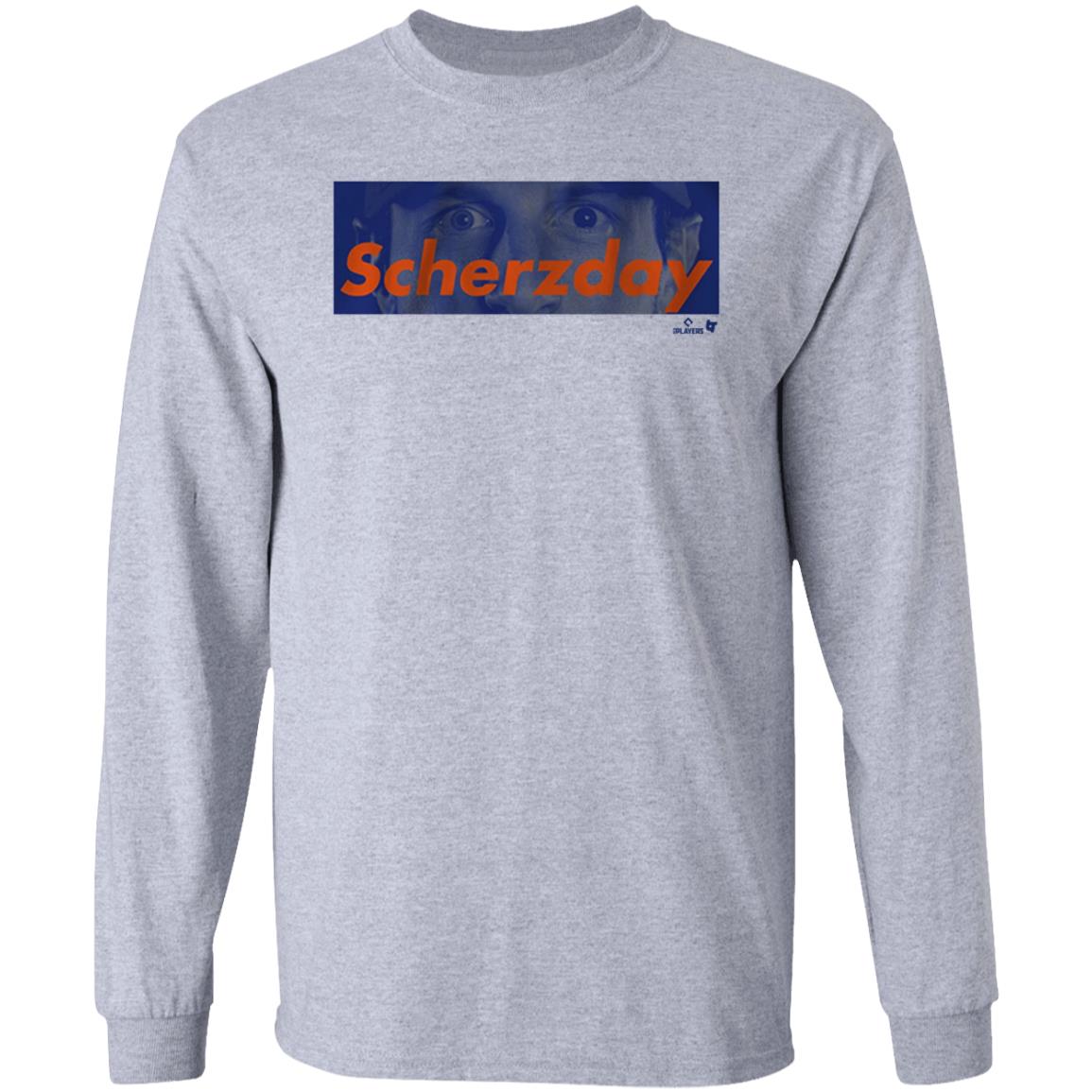 Scherzer Scherzday New York Shirt BreakingT Merch - Teechipus