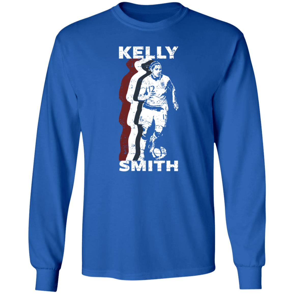 Kelly Smith In Action Hoodie Ian Wright - Teechipus