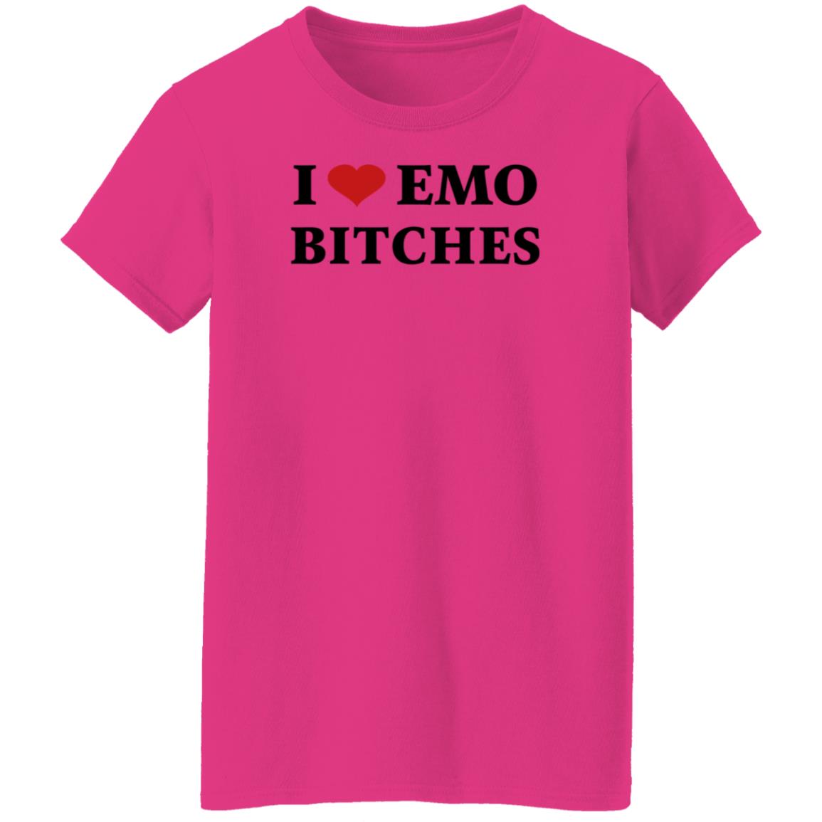 I Love Emo Bitches Shirt Xxposerxx - Teechipus
