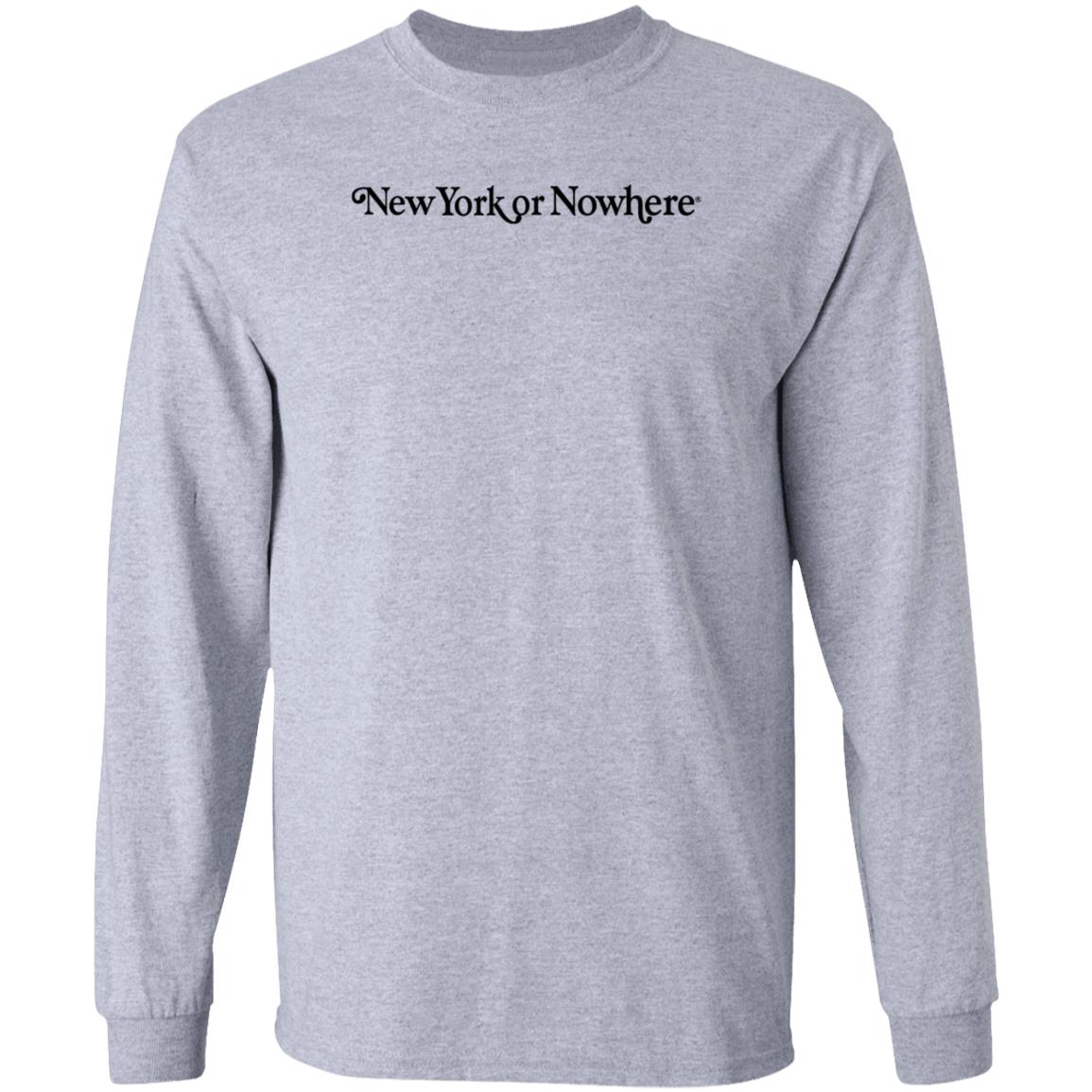 New York Or Nowhere Hoodie New York Knicks - Teechipus