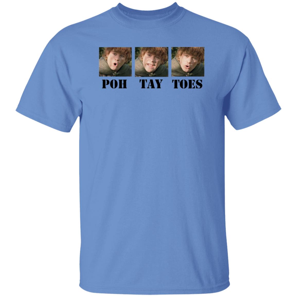 Lord Of The Rings Potatoes Samwise Gamgee Lotr Frodo Shirt Poh Tay Toes Shirt Kate Herron - Teechipus
