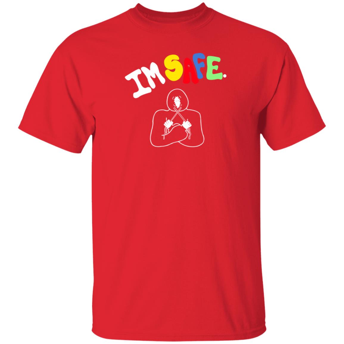 Unusual Demont Merch I'm Safe Hoodie - Teechipus
