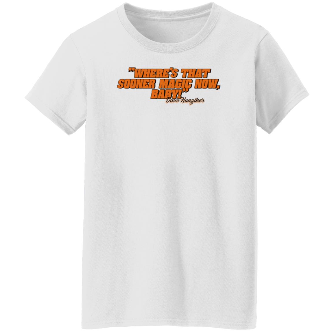 Pistol Rick Mgmt Where's That Sooner Magic Now Baby Sweatshirt Dave Hunziker - Teechipus