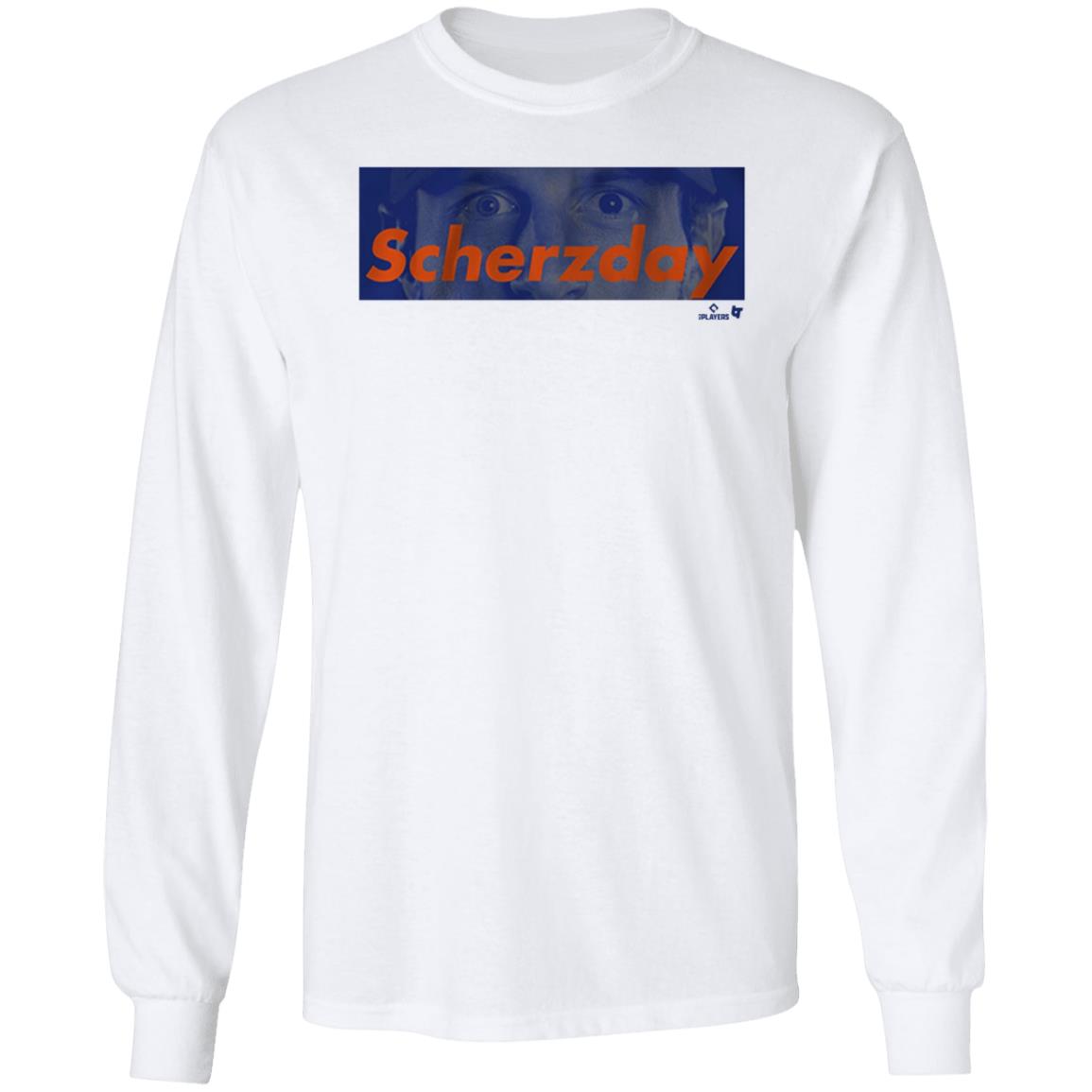 Scherzer Scherzday New York Shirt BreakingT Merch - Teechipus