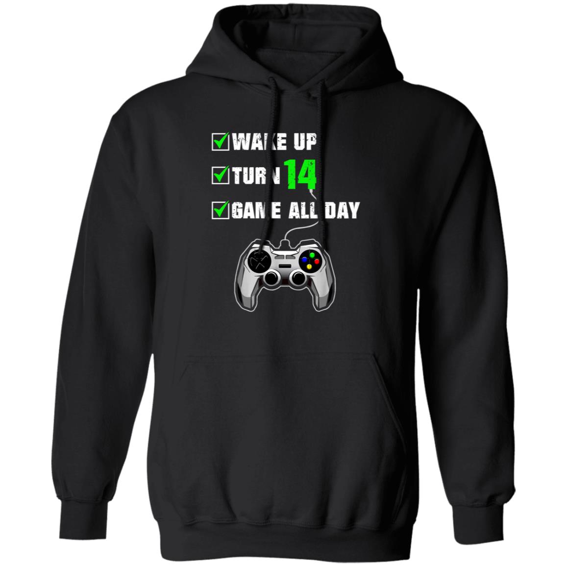 Stopskeletons Wake Up Turn 14 Game All Day Shirt - Teechipus