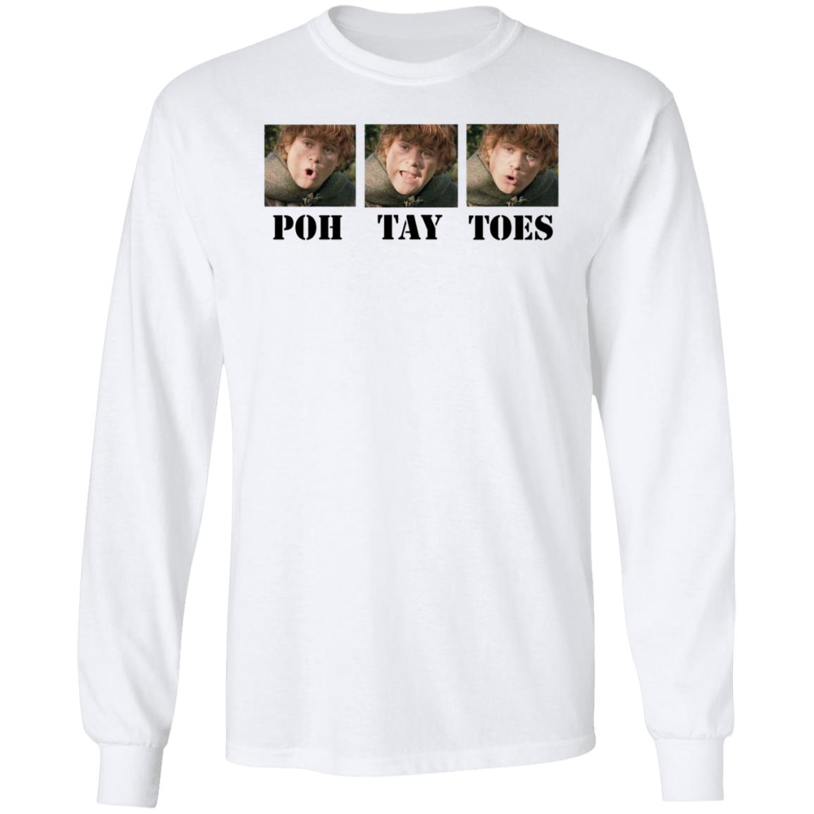 Lord Of The Rings Potatoes Samwise Gamgee Lotr Frodo Shirt Poh Tay Toes Shirt Kate Herron - Teechipus