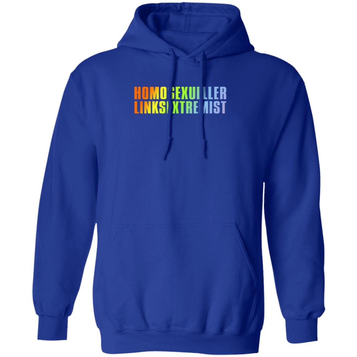 Homosexueller Linksextremist Shirt Muellertadzio - Teechipus