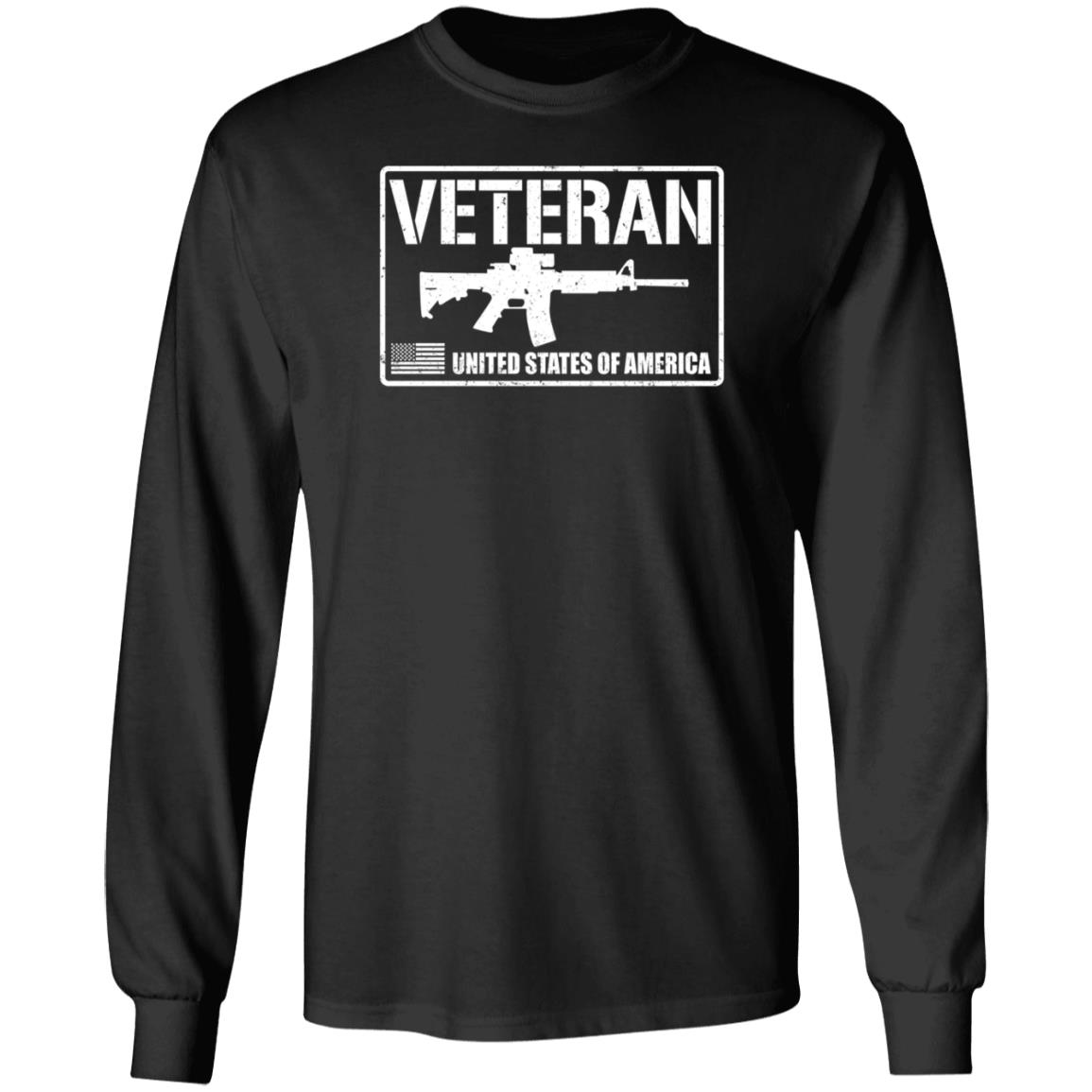 Veteran United States Of America Hoodie Hodgetwins Merch Veteran Shirt - Teechipus
