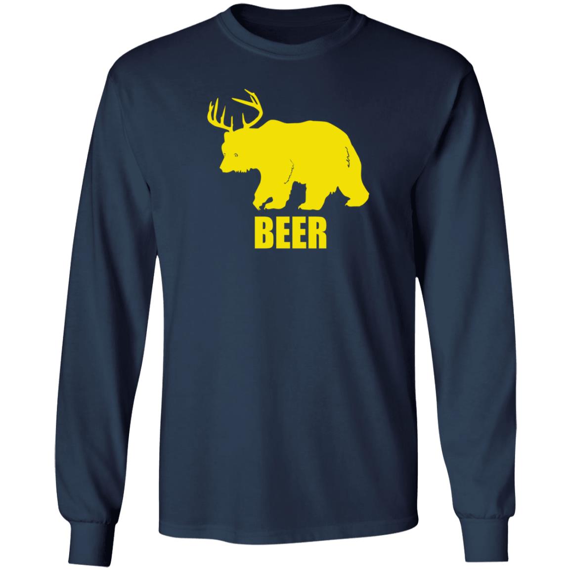 Bewild Store Bear Deer Beer Shirt - Teechipus