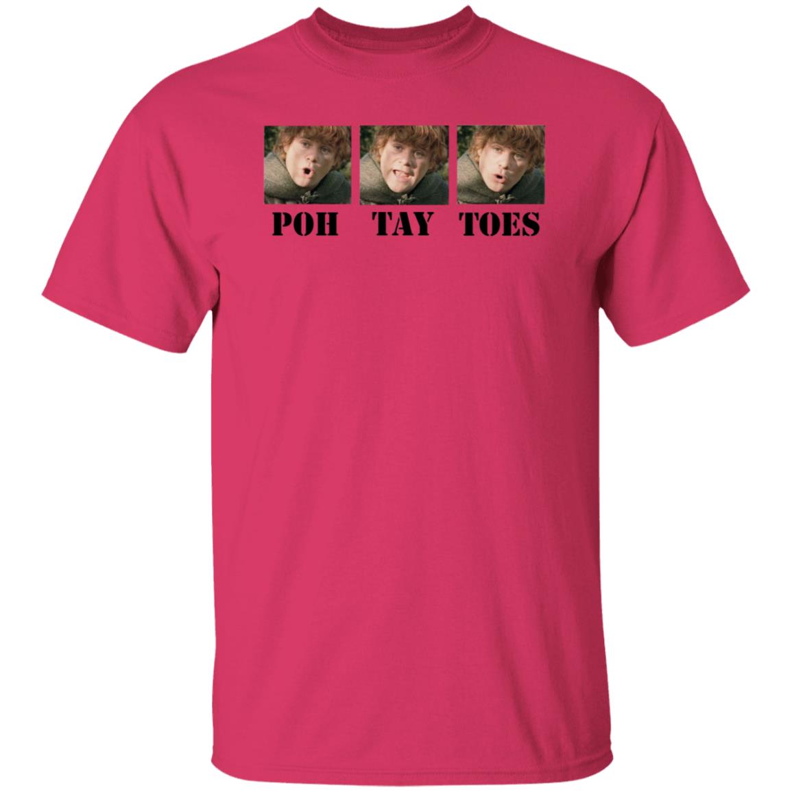 Lord Of The Rings Potatoes Samwise Gamgee Lotr Frodo Shirt Poh Tay Toes Shirt Kate Herron - Teechipus