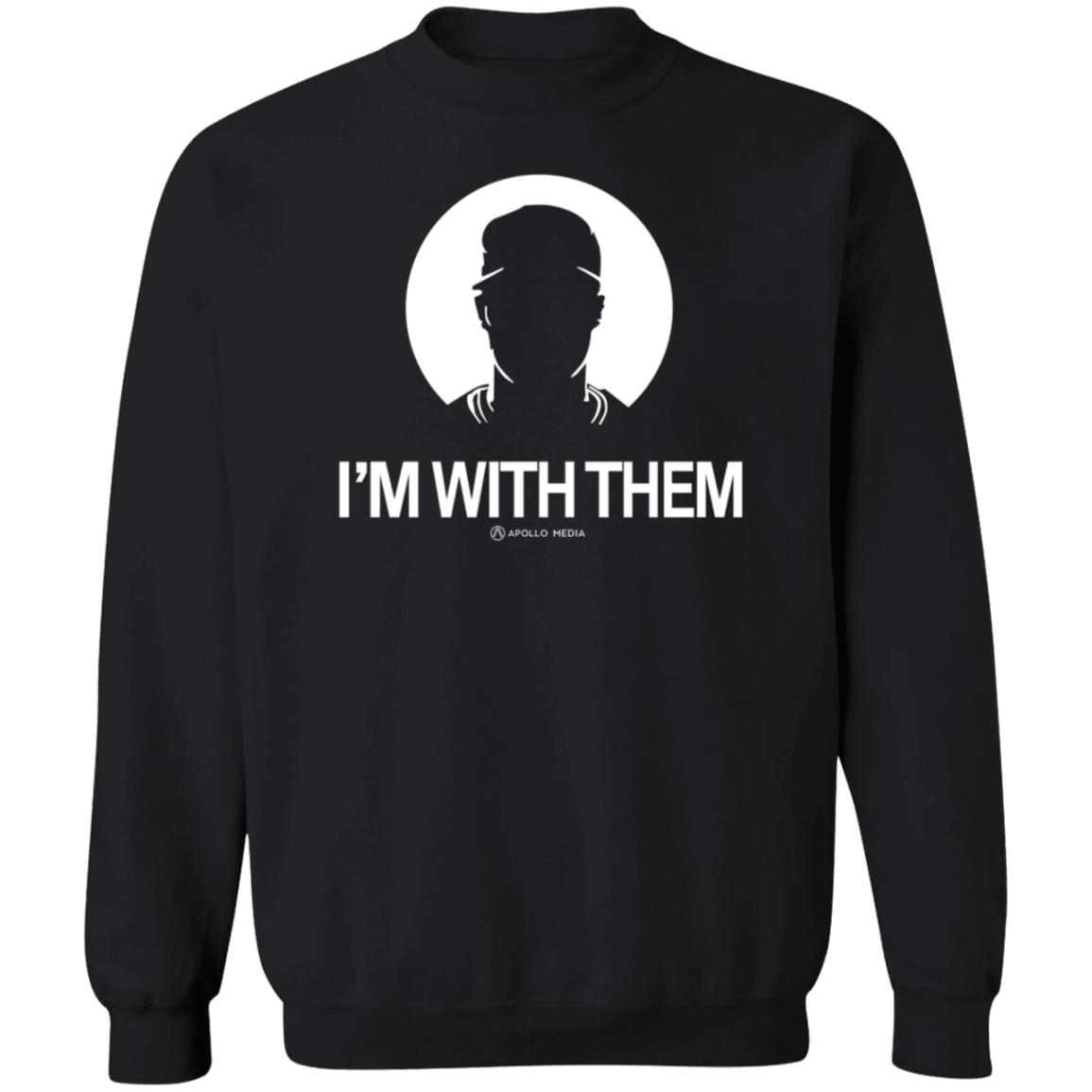 I'm With Them Apollo Media Shirt Apollohou Store I'm With Them Shirt - Teechipus