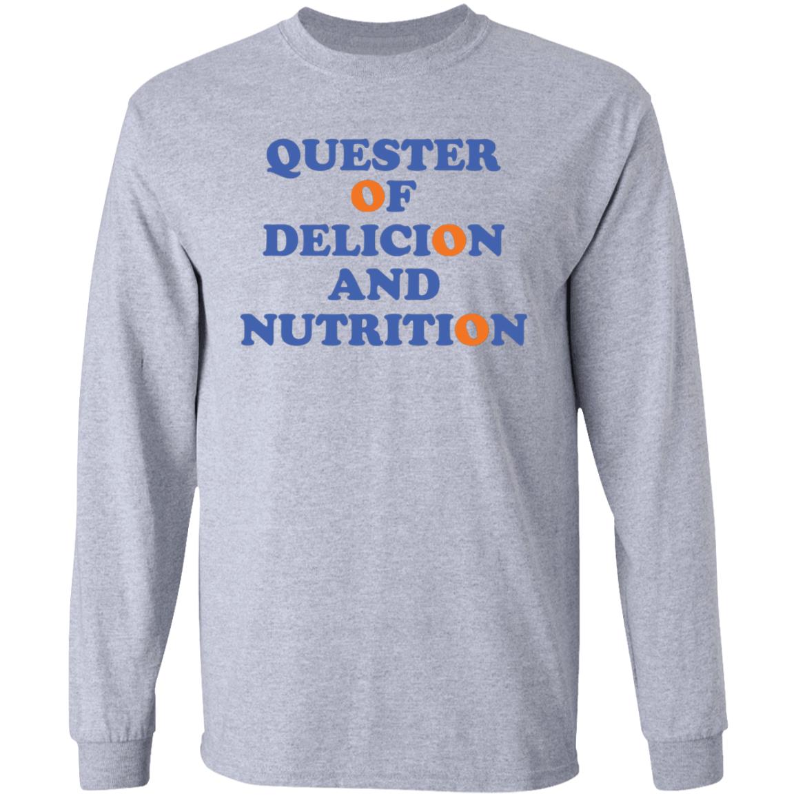 Quester Of Delicion And Nutrition Shirt Jacob Collier Merch - Teechipus