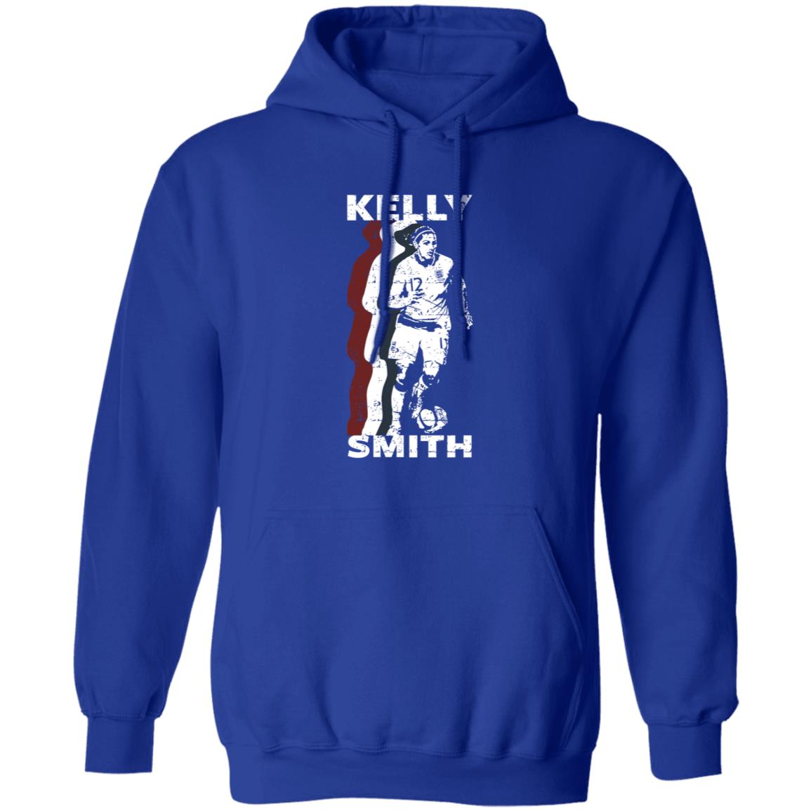 Kelly Smith In Action Hoodie Ian Wright - Teechipus